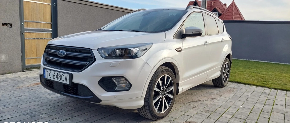 Ford Kuga cena 84900 przebieg: 119950, rok produkcji 2018 z Kielce małe 106